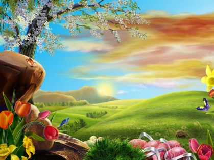 Easter-scene-wallpaper